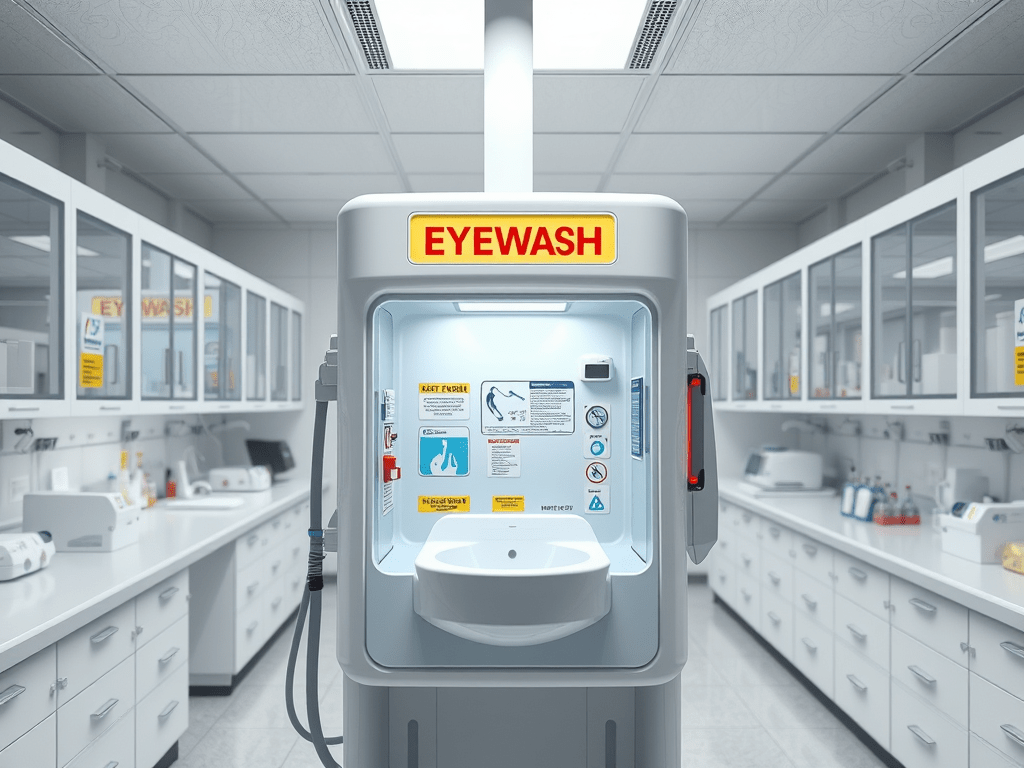 How to Improve Eyewash Station Safety in Healthcare&nbsp;Workspaces